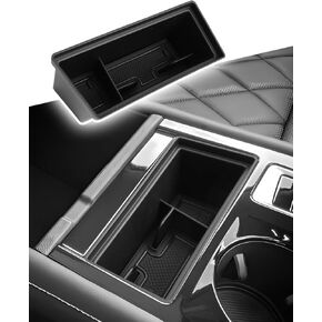 for Volkswagen Atlas 2024 2025 Center Console Organizer Tray Accessories Armrest Front Storage Box Insert Tray (for Volkswagen Atlas Armrest Center Organizer