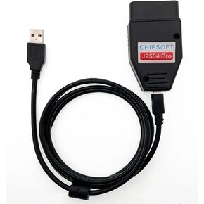 Chipsoft J2534 Pro Diagnostic Cable for Toyota TIS Techstream for Honda HDS 2 in 1 Car Diagnostic Tool J2534 Programming OBD Scanner