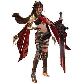 KIRA KIRA Game Genshin Impact Dehya Cosplay Costume Sumeru Dehya Cosplay Costumes Doki SR Halloween Outfits for Women Men