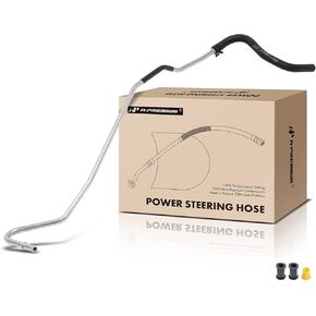 A-Premium Power Steering Hose Pressure Hose Line Assembly Compatible with Toyota Camry 2007 2008 2009 2.4L, Intermediate Pipe, Replace# 4441606171