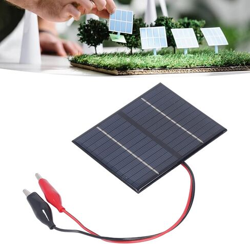Garosa 1.5W 12V Mini Small Solar Panel Module Micro Solar Panels Photovoltaic Cells Polysilicon Solar Panel for DIY Solar Light Phone Charger Flashlight in Saudi Arabia