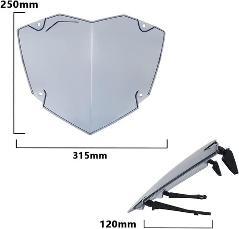Motorcycle Headlight Guard Protector Cover For BMW R1250GS Adventure R1200GS LC ADV GS R 1200 1250 GSA 2013-2020 2021 2022 2023 (gray) in Saudi Arabia