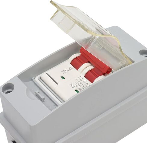 Mini Circuit Breaker, MCB 2P DC 500V 32A PV System DC Disconnect Switch Solar PV System Isolator with IP65 Distribution Box for Solar Panels Grid System (with Cable and PV Connector) in Kuwait