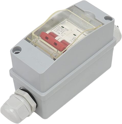 Mini Circuit Breaker, MCB 2P DC 500V 32A PV System DC Disconnect Switch Solar PV System Isolator with IP65 Distribution Box for Solar Panels Grid System (with Cable and PV Connector) in Kuwait