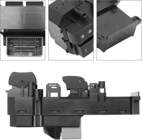 مفتاح رئيسي لنوافذ الطاقة متوافق مع Accord Coupe 2008 2009 2010 2011 2012 مفتاح رئيسي للنافذة الجانب الأيسر للسائق، استبدال تلقائي لأعلى ولأسفل #35760-TE0-A31 35750-TE0-A01 in Kuwait