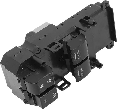 مفتاح رئيسي لنوافذ الطاقة متوافق مع Accord Coupe 2008 2009 2010 2011 2012 مفتاح رئيسي للنافذة الجانب الأيسر للسائق، استبدال تلقائي لأعلى ولأسفل #35760-TE0-A31 35750-TE0-A01 in Kuwait