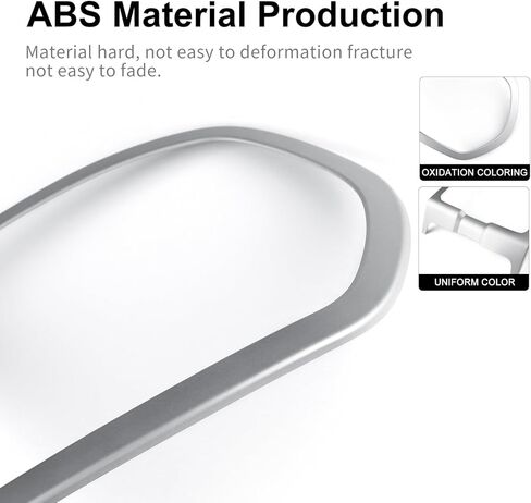 Center Console Front Reading Light Frame Cover Sticker for Porsche Macan/Cayenne/Palamera 2011-2019 Interior Decorative Trim Accessories (Red) in Kuwait