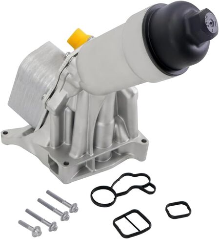 11428596283 غطاء فلتر زيت المحرك الألومنيوم مع حشية متوافق مع BMW 230i xDrive 320i 330e 330i 430i xDrive 530e 530i 740e X3 X4 2.0L 2016-2021 in Kuwait