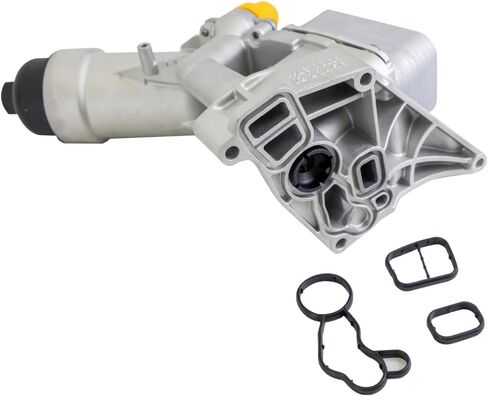 11428596283 غطاء فلتر زيت المحرك الألومنيوم مع حشية متوافق مع BMW 230i xDrive 320i 330e 330i 430i xDrive 530e 530i 740e X3 X4 2.0L 2016-2021 in Kuwait