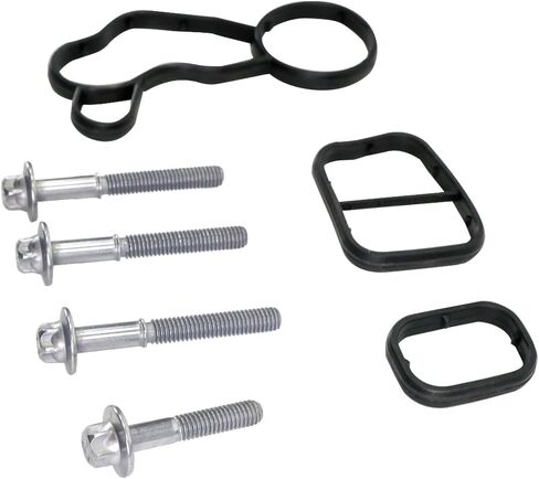 11428596283 غطاء فلتر زيت المحرك الألومنيوم مع حشية متوافق مع BMW 230i xDrive 320i 330e 330i 430i xDrive 530e 530i 740e X3 X4 2.0L 2016-2021 in Kuwait