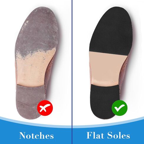 6 Pcs Shoe Sole Protector for High Heels Black Shoes Heel Pads Soft Rubber Shoe Bottom Grips Pads Accessories Can Be Cropping Non Slip Self Adhesive Sole Guard Inserts for Women Boots in Saudi Arabia