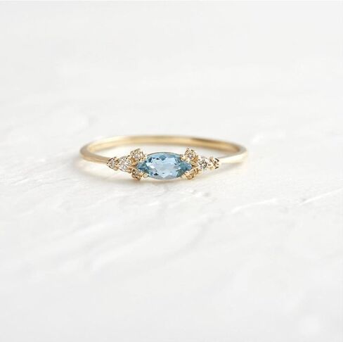 Stackable Rings for Women, Dainty Trendy Stackable Ring Set 14k Gold Plated Stackable Ring for Women Ladies Size 6-11 Cubic Zirconia Gold Rings Non Tarnish Simple Statement Rings Wedding Bands Gold Jewelry in Kuwait