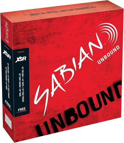 مجموعة أداء SABIAN XSR مع شاشة مقاس 18 بوصة مجانًا in Kuwait