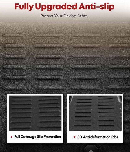 YHTAUTO Floor Mats & Cargo Mat Fit 2003-2014 Volvo XC90, TPE All Weather Car Mats Waterproof Anti-Slip Odorless Floor Liner, Interior Car Accessories in Saudi Arabia
