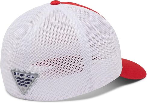 Columbia Unisex PFG Logo Mesh Snap Back, Carbon, One Size in Saudi Arabia