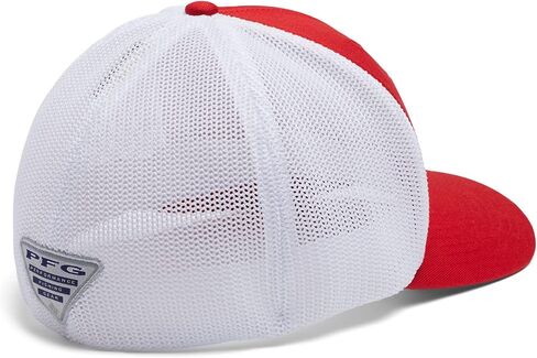 Columbia Unisex PFG Logo Mesh Snap Back, Carbon, One Size in Saudi Arabia