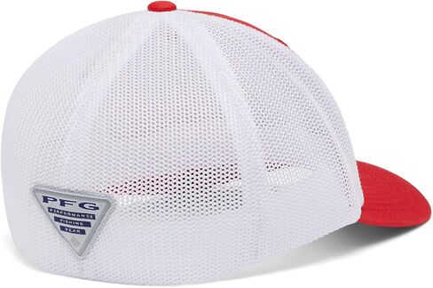 Columbia Unisex PFG Logo Mesh Snap Back, Carbon, One Size in Saudi Arabia