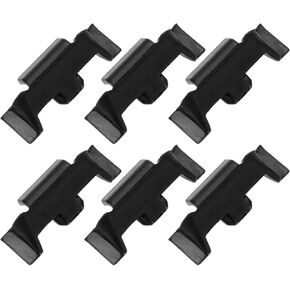 6 Pcs Front Headlight Bezel Trim Clips 51132752145 Compatible with BMW Mini Cooper R55 R56 R57 R58 R59 R60 R61 Headlight Bezel Mounting Clip