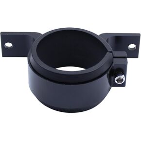 ApplianPar 60mm Black External Fuel Pump Filters Mount Mounting Bracket Clamp Cradle Holder for BOSCH 044 Walbro Sytec