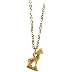 Bastet Cat - Egyptian Goddess Necklace - 18"