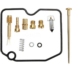 Carbman Carburetor Rebuild Repair Kit for Kawasaki KVF400 KVF 400 Prairie ATV Quad 1999 2000 2001 2002