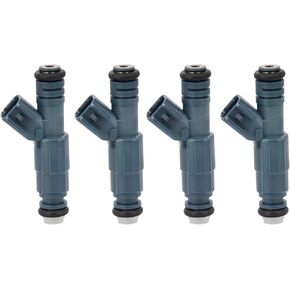 Fuel Injectors Compatible with Ford 2005-2008 Escape & 2005-2007 Focus, Mercury Mariner 2005-2008, Mazda Tribute 2005-2006 L4 2.0L 2.3L DOHC Replace# FJ930, 9L8Z9F593A, 3M6Z9F593BA