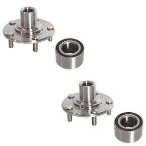 2 Front Wheel Hub Bearing Assembly Fit for Honda Civic DX EX LX HF Hybrid 1.8L 1.5L 2012-2015 Will NOT fit 2.4L Si or EX-L Model OE# 44600-TR0-A00, NT510089