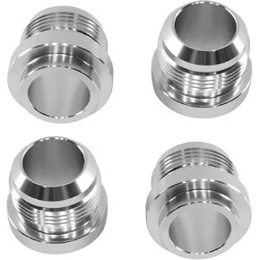 An16, 16 An Male Billet 6061t6 Aluminum Weld On Fitting Bung (4PCS)