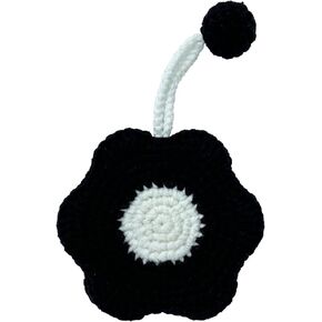 Bouquet Crochet KeyChain, Mini Flower Handmade Crochet Kits Key Chain Cute Car Key Ring Purse Bag Accessories for Women