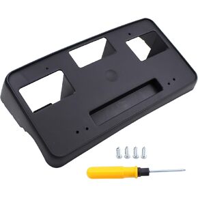 MOTOKU Front Bumper License Plate Bracket Frame Holder Mounting for Chevrolet Silverado 3500 2500 HD 2020-2023 with Screw Hardwares