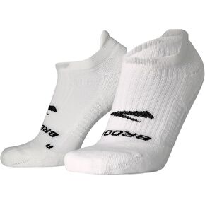Brooks Ghost No Show Socks I Performance Running Low Profile Socks with Arch Support for Men & Women