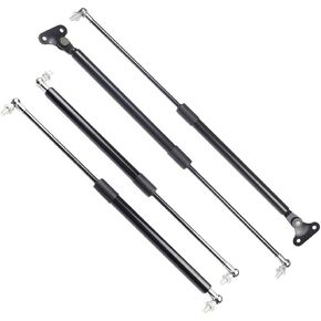 4 Hood+Tailgate Lift Supports Gas Struts for Toyota Landcruiser 100 98-07 LX470