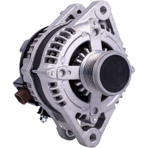 11137 Alternator Compatible with LEXUS ES350/RX350 3.5L V6 2007 TOYOTA AVALON 3.5L V6 2005-2008 Replacement for 104210-4571 IR/IF 12V 130Amp