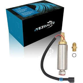 High Pressure Fuel Pump with Non-threaded Outlet for Mercury Mercruiser 305 5.0L / 350 5.7L / 377 6.2L / 454 7.4L / 502 8.2L Replacing Sierra 18-35433 Mercruiser 861156A1 Mallory 935433