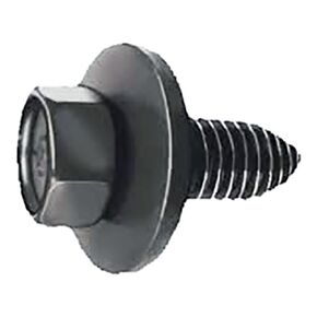 BoltmanShop 3/8"-16 X 1 رأس سداسي لجسم الترباس SEMS 1 OD - PHOS (25pkg)