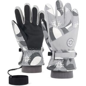 قفازات شتوية من HH HOFNEN قفازات تزلج دافئة 3M قفازات ثينسوليت للثلوج مقاومة للماء ومضادة للرياح تعمل باللمس للطقس البارد على الجليد للرجال والنساء in Kuwait