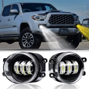 Daytime Running Lights Led HeadLights fit for Toyota Tacoma 2016 2017 2018 2019 2020 2021 2022 2023 tacoma Turn Signal Fog Lights Assembly (16-23Head DRL)