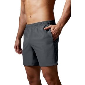 GYM REVOLUTION Men's Workout Running Quick Dry Gym Training Shorts