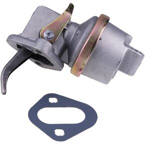 FridayParts Fuel Lift Pump 87416017 Compatible for Case Skid Steer Loaders 40XT 60XT 70XT 75XT 85XT 90XT 95XT 1840 1845C Replacement
