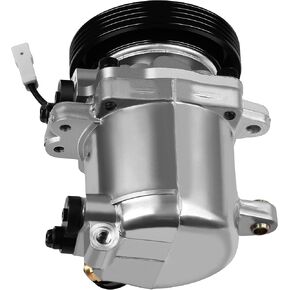 cciyu Air Conditioning Compressor 1999-2005 for S-uzuki Grand Vitara 2.5L 1999-2001 for S-uzuki Vitara 1.6L Replaces AC Compressor for Car 4 Grooves Seiko Seiki