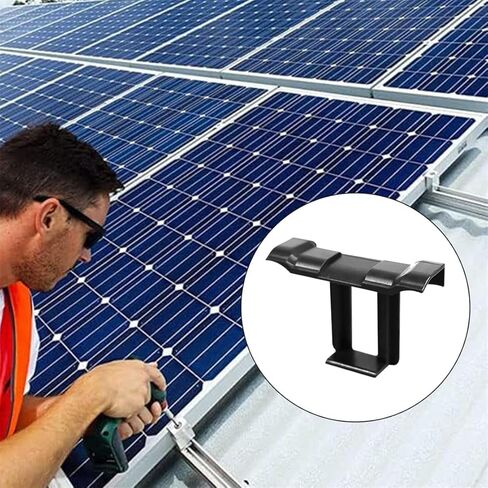 لوحة طاقة شمسية لتصريف المياه مقاطع PV وحدة تنظيف مقاطع لوحة ضوئية دليل المياه المشبك السيارات إزالة المياه الراكدة 35 مللي متر 12 قطعة in Kuwait