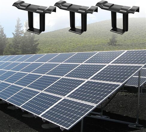 لوحة طاقة شمسية لتصريف المياه مقاطع PV وحدة تنظيف مقاطع لوحة ضوئية دليل المياه المشبك السيارات إزالة المياه الراكدة 35 مللي متر 12 قطعة in Kuwait