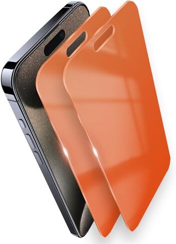 for iPhone 16 Plus Privacy Screen Protector 6.7 inch Gradient Colorful 16Plus Tempered Glass 28° Anti-Spy Private Anti Blue Light Full Coverage Anti-Scratch HD Easy Installation Frame 2 in Saudi Arabia