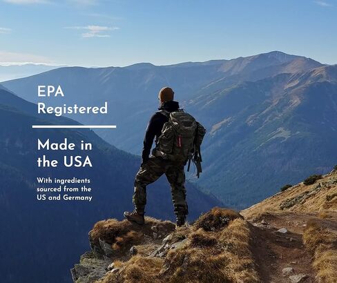 Proven Insect Repellent Spray, Keep Mosquitoes, Ticks and Flies Off, DEET Alternative Repellent, Up to 12-Hour Protection, Great for Camping or Hiking, 6 Ounce, Odorless Camo Spray, 2 Pack in Kuwait