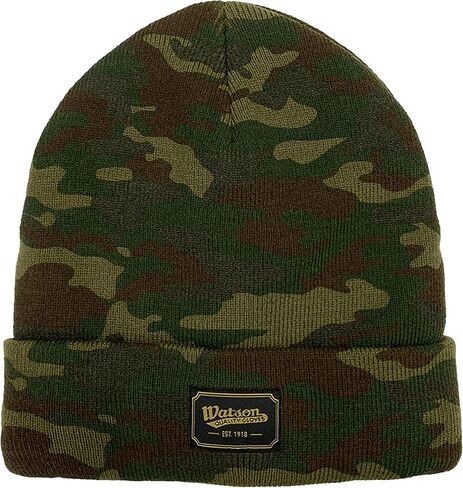 Hot Head Unisex Toque - WasteNot™ Recycled Polyester, Winter Beanie Hat, Men/Women, Fold Up, Heritage Patch in Saudi Arabia