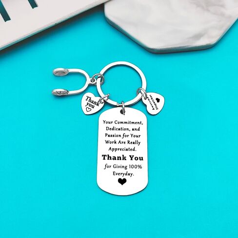 Xiahuyu 911 Dispatcher Gifts Keychain 911 Operator Gifts Emergency Dispatcher Appreciation Gift 911 Dispatcher Thank You Gift in Kuwait