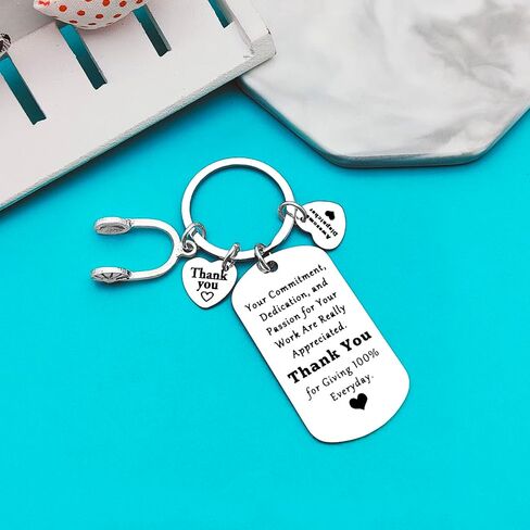 Xiahuyu 911 Dispatcher Gifts Keychain 911 Operator Gifts Emergency Dispatcher Appreciation Gift 911 Dispatcher Thank You Gift in Kuwait