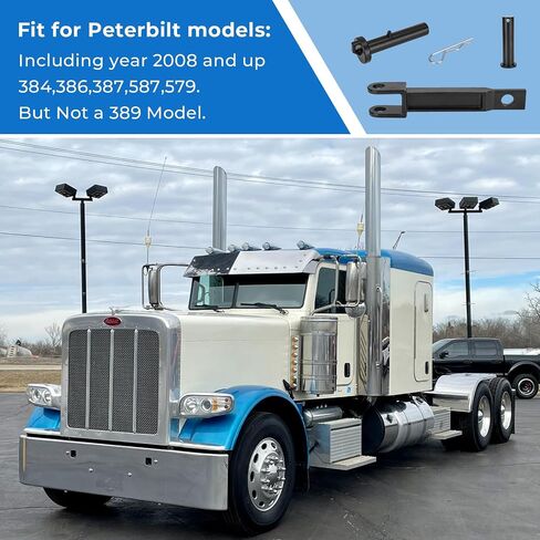 استبدال خطاف سحب واحد A20-6014 لـ Peterbilt/Kenworth يتضمن دبوس سحب (A65-6008) ودبوس الإطار (A65-6007) in Saudi Arabia