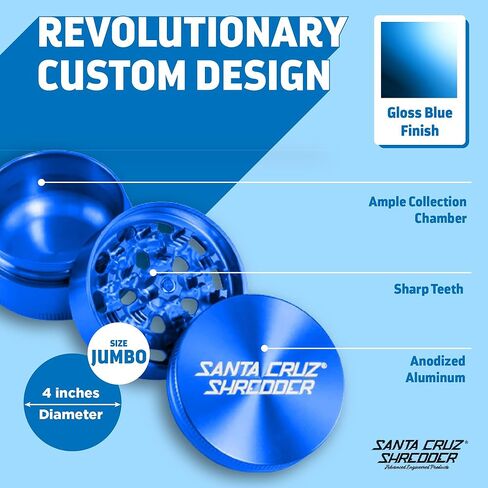 سانتا كروز - مطحنة توابل جامبو - 3 قطع - معدن أخضر in Kuwait