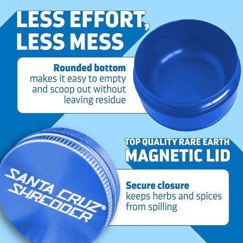 سانتا كروز - مطحنة توابل جامبو - 3 قطع - معدن أخضر in Kuwait